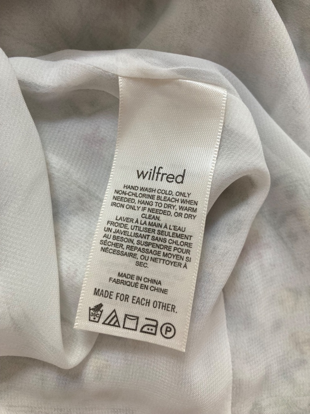 Wilfred Floral Mini Dress Size 6 - Picture 6 of 7